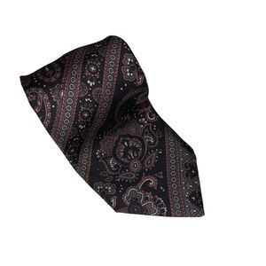 Men's Unbranded Necktie One Size Black Brown